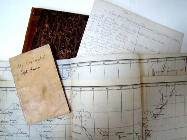 A collection of Ships' papers, etc., relating to Cape Cod Sea Captain Freeman Snow of Brewster — image 2